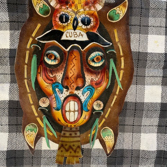 Leather Warrior Mask - Picture 3 of 9
